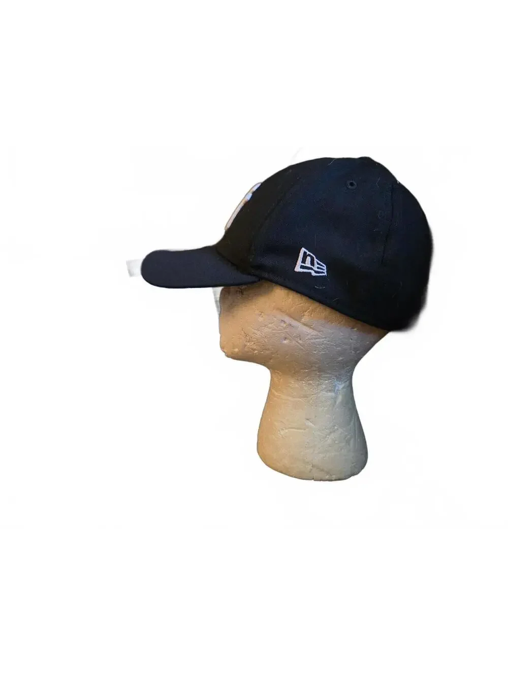 New Era 39THIRTY New York Yankees Stretch Fit Hat Dark Navy Blue Size M/L MLB